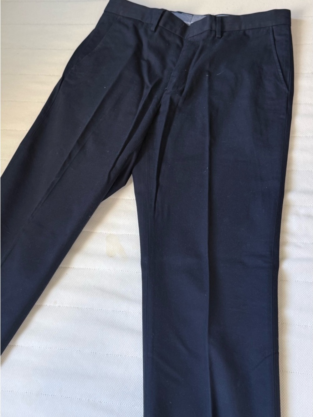 J. Crew Men's Navy Dress Pants - Straight Fit